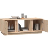 VidaXL Salontafel 110x50x40 cm massief grenenhout