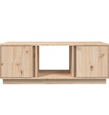VidaXL Salontafel 110x50x40 cm massief grenenhout