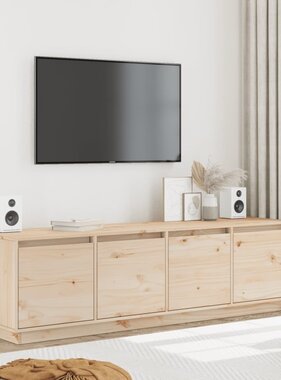 VidaXL Tv-meubel 156x37x45 cm massief grenenhout