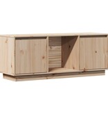 VidaXL Tv-meubel 110,5x35x44 cm massief grenenhout