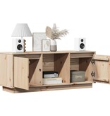 VidaXL Tv-meubel 110,5x35x44 cm massief grenenhout
