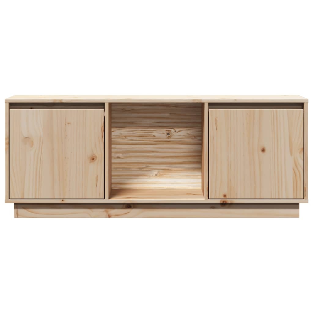 VidaXL Tv-meubel 110,5x35x44 cm massief grenenhout