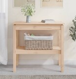 VidaXL Wandtafel 80x40x75 cm massief grenenhout