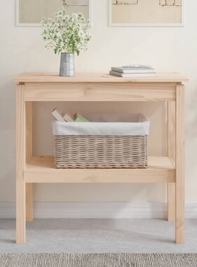 VidaXL Wandtafel 80x40x75 cm massief grenenhout