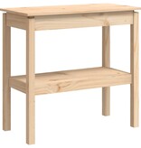 VidaXL Wandtafel 80x40x75 cm massief grenenhout