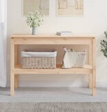 VidaXL Wandtafel 110x40x75 cm massief grenenhout