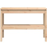 VidaXL Wandtafel 110x40x75 cm massief grenenhout