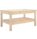 VidaXL Salontafel 80x50x40 cm massief grenenhout