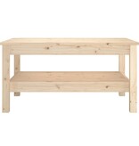 VidaXL Salontafel 80x50x40 cm massief grenenhout