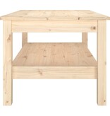 VidaXL Salontafel 80x50x40 cm massief grenenhout