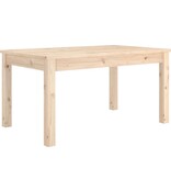 VidaXL Salontafel 80x50x40 cm massief grenenhout