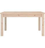 VidaXL Salontafel 80x50x40 cm massief grenenhout