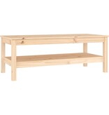 VidaXL Salontafel 110x50x40 cm massief grenenhout