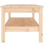 VidaXL Salontafel 110x50x40 cm massief grenenhout