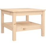 VidaXL Salontafel 55x55x40 cm massief grenenhout