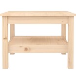 VidaXL Salontafel 55x55x40 cm massief grenenhout