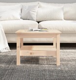 VidaXL Salontafel 55x55x40 cm massief grenenhout