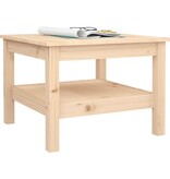 VidaXL Salontafel 55x55x40 cm massief grenenhout