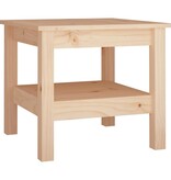 VidaXL Salontafel 45x45x40 cm massief grenenhout