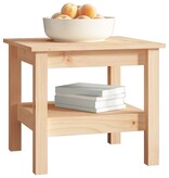 VidaXL Salontafel 45x45x40 cm massief grenenhout