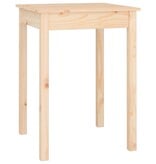 VidaXL Eettafel 55x55x75 cm massief grenenhout