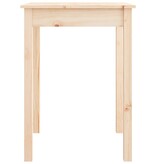 VidaXL Eettafel 55x55x75 cm massief grenenhout