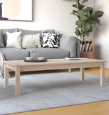 VidaXL Salontafel 110x50x30 cm massief grenenhout