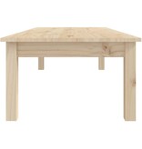 VidaXL Salontafel 110x50x30 cm massief grenenhout