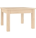 VidaXL Salontafel 45x45x30 cm massief grenenhout