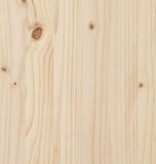 VidaXL Salontafel 45x45x30 cm massief grenenhout