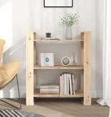 VidaXL Boekenkast/kamerscherm 80x35x91 cm massief grenenhout