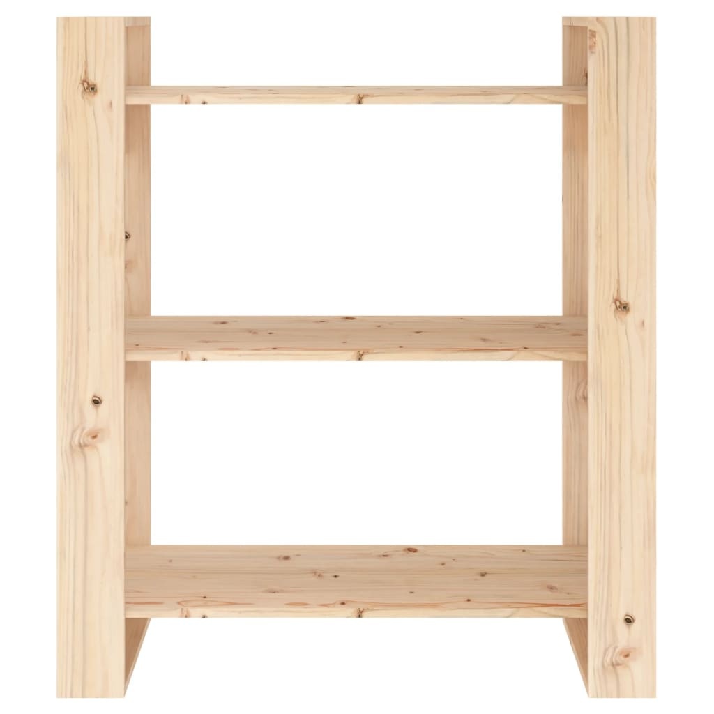 VidaXL Boekenkast/kamerscherm 80x35x91 cm massief grenenhout