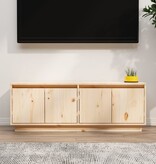VidaXL Tv-meubel 110x34x40 cm massief grenenhout