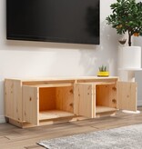 VidaXL Tv-meubel 110x34x40 cm massief grenenhout