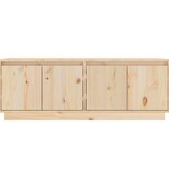 VidaXL Tv-meubel 110x34x40 cm massief grenenhout