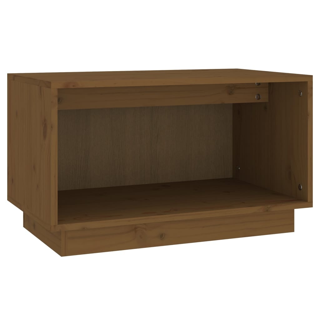 VidaXL Tv-meubel 60x35x35 cm massief grenenhout honingbruin