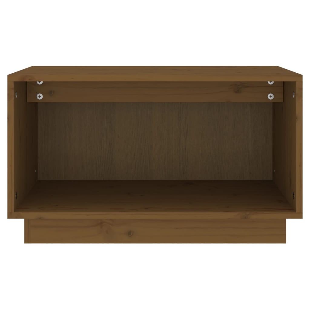 VidaXL Tv-meubel 60x35x35 cm massief grenenhout honingbruin
