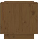 VidaXL Tv-meubel 60x35x35 cm massief grenenhout honingbruin