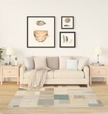 VidaXL Bijzettafels 2 st 50x50x49 cm massief grenenhout