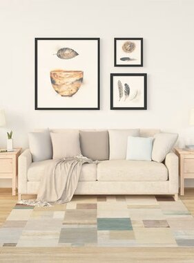 VidaXL Bijzettafels 2 st 50x50x49 cm massief grenenhout