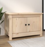 VidaXL Schoenenkast 70x38x45,5 cm massief grenenhout