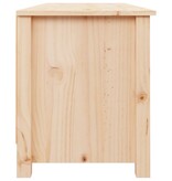 VidaXL Schoenenbank 110x38x45,5 cm massief grenenhout