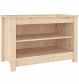 VidaXL Schoenenbank 70x38x45,5 cm massief grenenhout