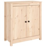 VidaXL Dressoir 70x35x80 cm massief grenenhout