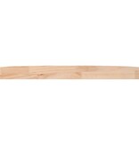 VidaXL Tafelblad Ø40x2,5 cm massief grenenhout