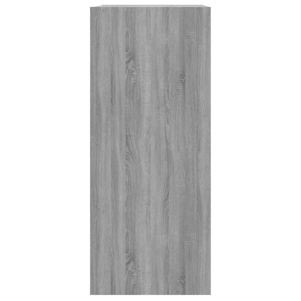 VidaXL Boekenkast/kamerscherm 40x30x72 cm grijs sonoma eikenkleurig