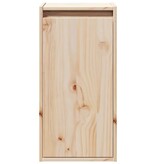 VidaXL Wandkasten 2 st 30x30x60 cm massief grenenhout
