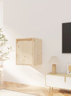VidaXL Wandkast 30x30x40 cm massief grenenhout
