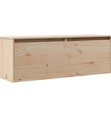 VidaXL Wandkast 100x30x35 cm massief grenenhout