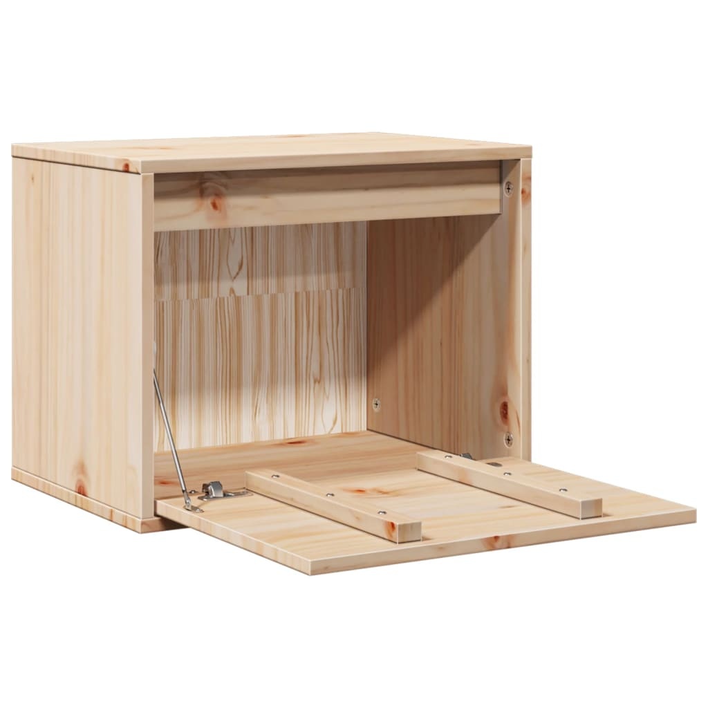 VidaXL Wandkast 45x30x35 cm massief grenenhout